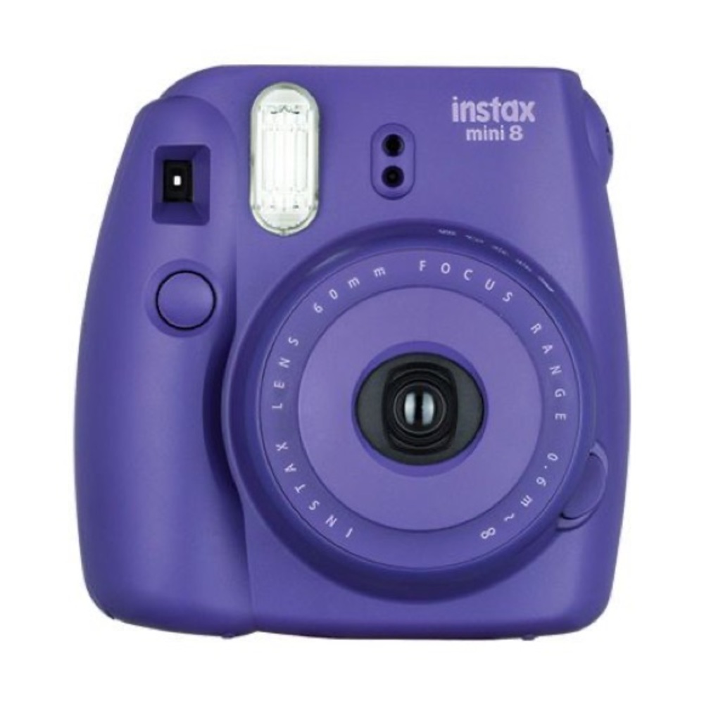 Purple instax camera